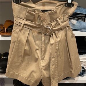 Marissa Webb size 4 paper bag shorts